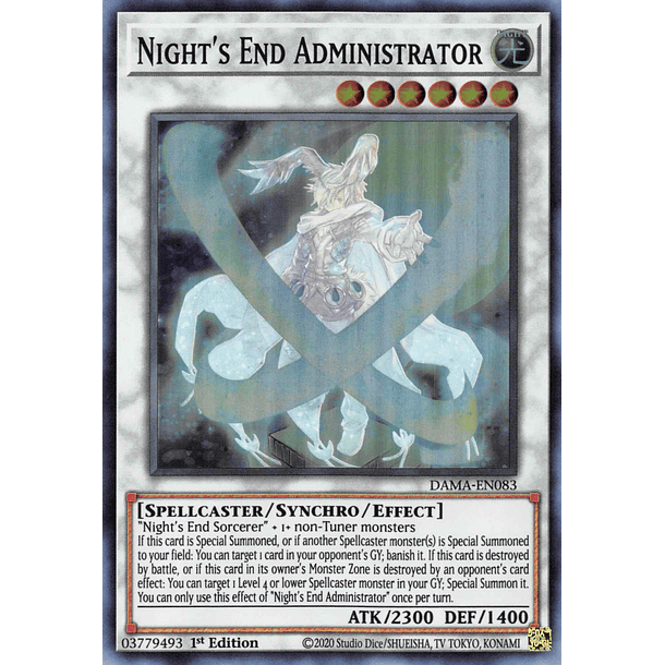 Night's End Administrator - DAMA-EN083 - Super Rare