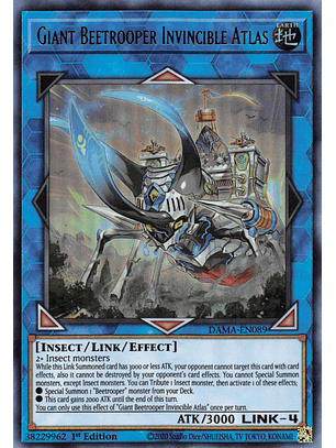 Giant Beetrooper Invincible Atlas - DAMA-EN089 - Ultra Rare