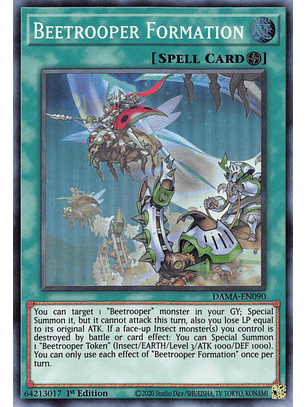 Beetrooper Formation - DAMA-EN090 - Super Rare