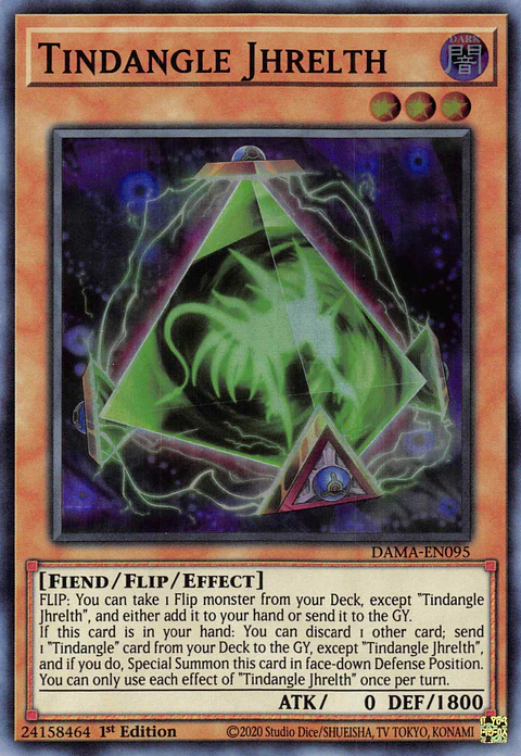 Tindangle Jhrelth - DAMA-EN095 - Super Rare