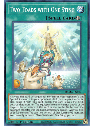 Two Toads with One Sting - DAMA-EN097 - Common