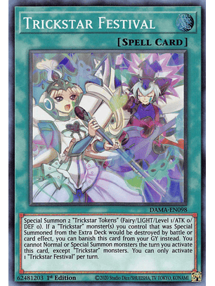 Trickstar Festival - DAMA-EN098 - Super Rare
