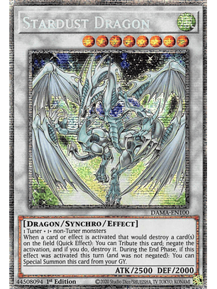 Stardust Dragon - DAMA-EN100 - Starlight Rare