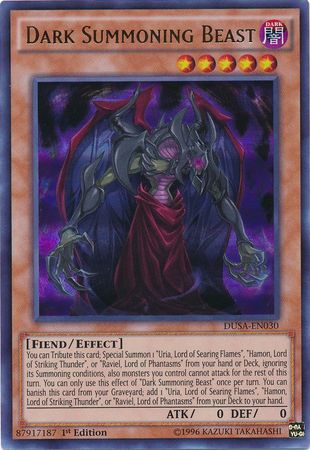Dark Summoning Beast - DUSA-EN030 - Ultra Rare 1
