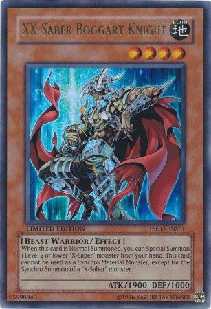 XX-Saber Boggart Knight - TSHD-ENSP1 - Ultra Rare 1