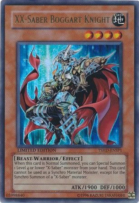 XX-Saber Boggart Knight - TSHD-ENSP1 - Ultra Rare