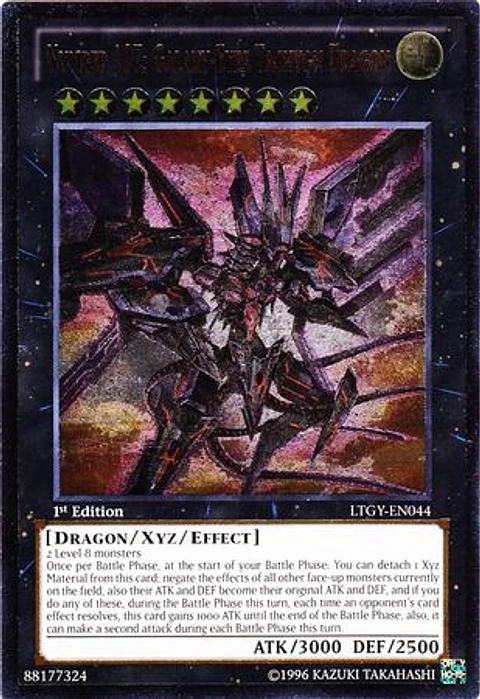 Ultimate Rare - Number 107: Galaxy-Eyes Tachyon Dragon - LTGY-EN044 1st Edition