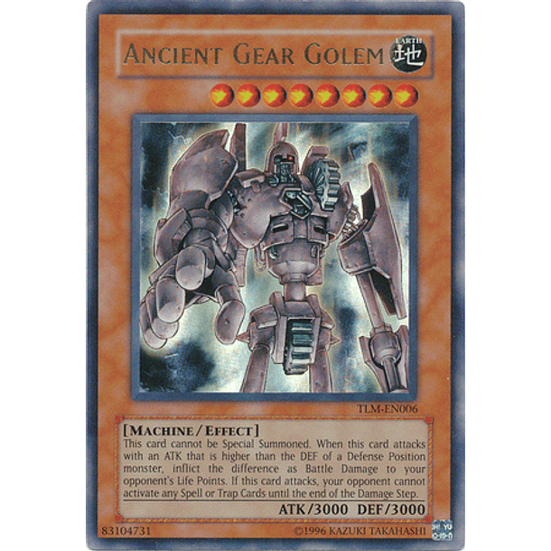 Ancient Gear Golem - TLM-EN006 - Ultra Rare 1st Edition (NM)