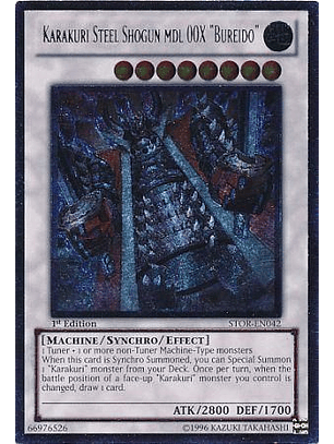 Ultimate Rare - Karakuri Steel Shogun mdl 00X 