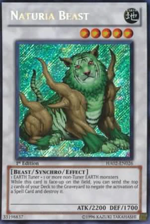 Naturia Beast - HA02-EN026 - Secret Rare