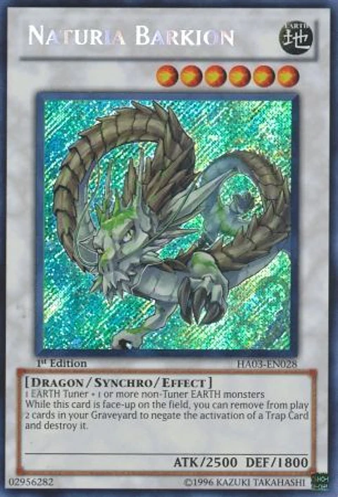Naturia Barkion - HA03-EN028 - Secret Rare 