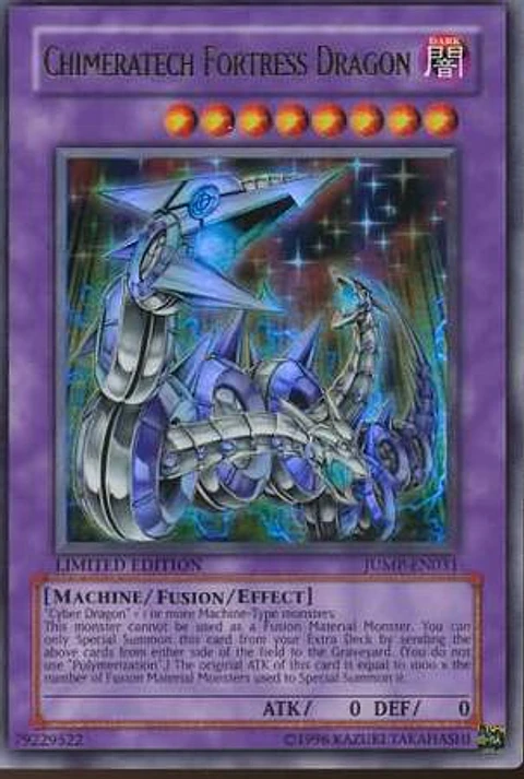 Chimeratech Fortress Dragon - JUMP-EN031 - Ultra Rare (dañado)