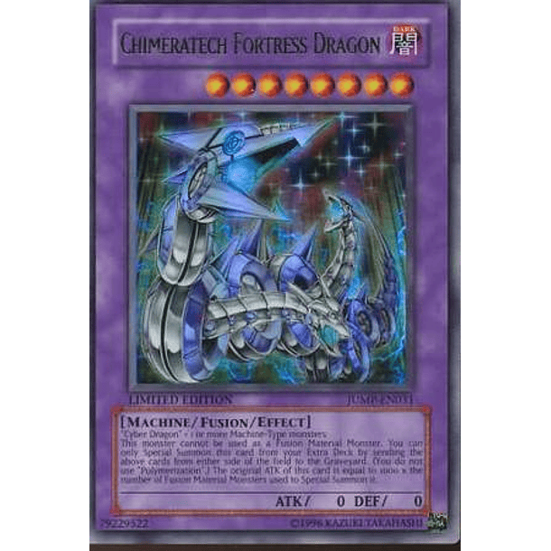 Chimeratech Fortress Dragon - JUMP-EN031 - Ultra Rare (dañado)