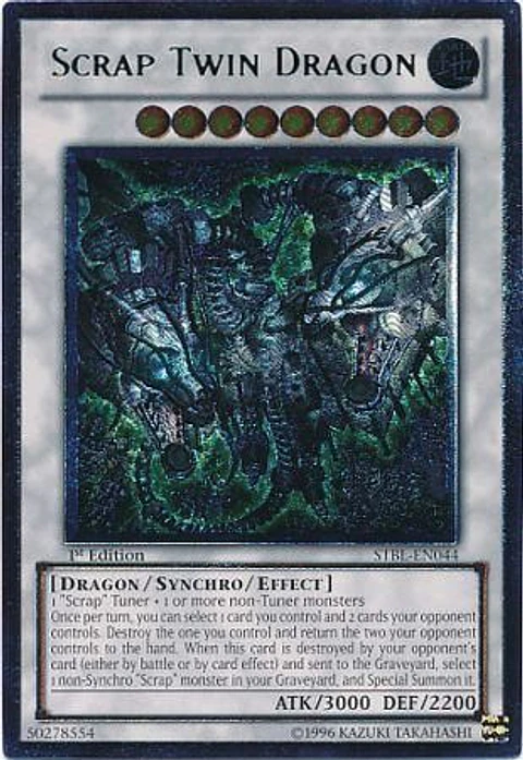 Ultimate Rare - Scrap Twin Dragon - STBL-EN044 