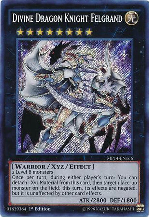 Divine Dragon Knight Felgrand - MP14-EN166 - Secret Rare