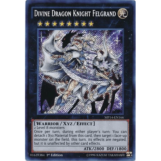 Divine Dragon Knight Felgrand - MP14-EN166 - Secret Rare