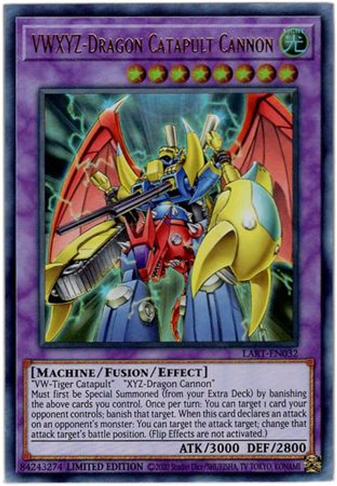 VWXYZ-Dragon Catapult Cannon - LART-EN032 - Ultra Rare