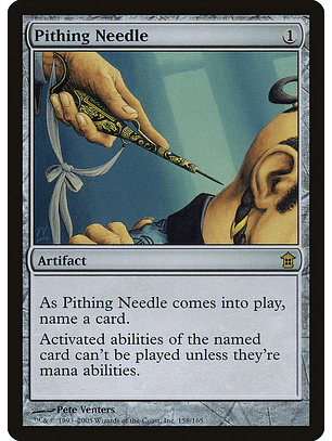 Pithing Needle - SOK - R 