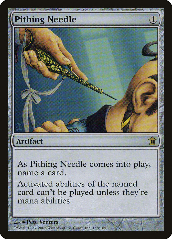 Pithing Needle - SOK - R  1