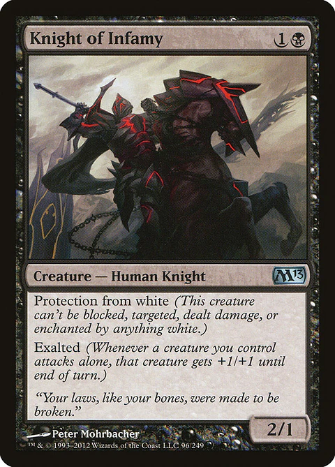 Knight of Infamy - M13 - U 