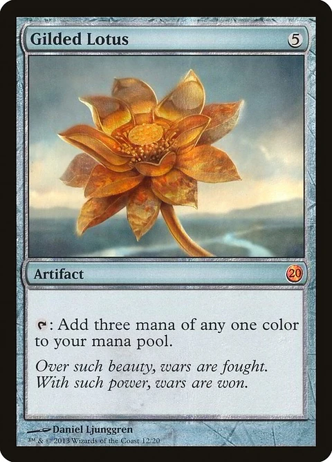 Gilded Lotus - FTV20 - M 