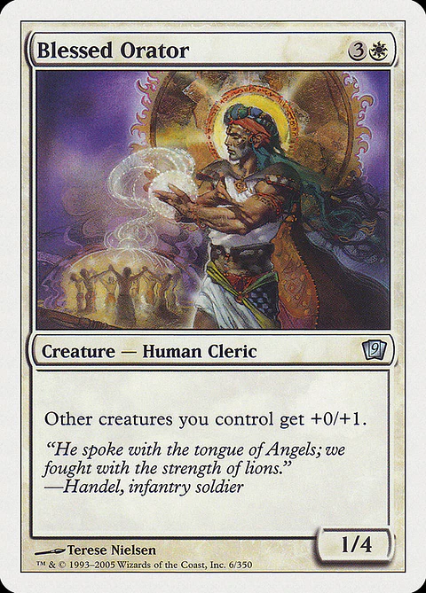 Blessed Orator - 9TH - U 