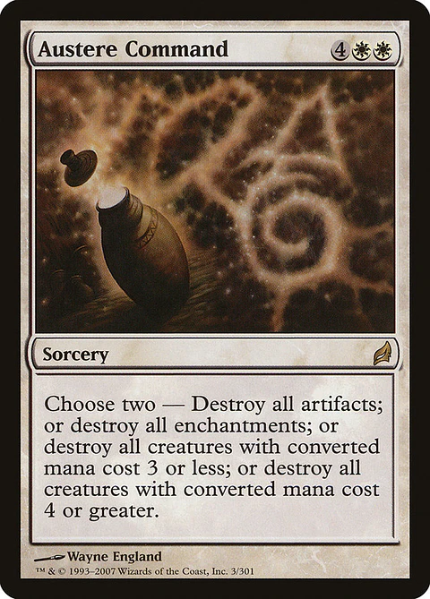 Austere Command - LRW - R