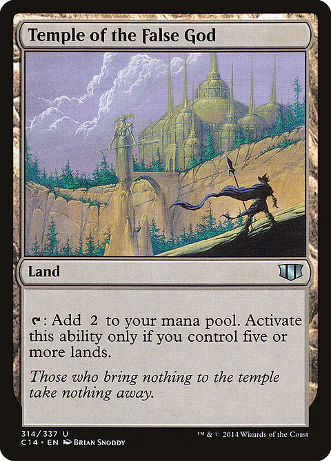 Temple of the False God - C14 - U