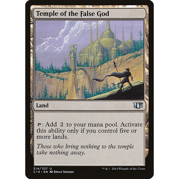 Temple of the False God - C14 - U