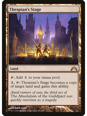 Thespian's Stage - GTC - R 