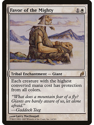 Favor of the Mighty - LWY - R