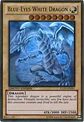 Blue-Eyes White Dragon - GLD5-EN001 - Ghost/Gold Rare (desgastado)  - Miniatura 1