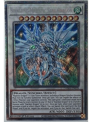 Shooting Majestic Star Dragon - DAMA-EN039 - Starlight Rare 1st Edition