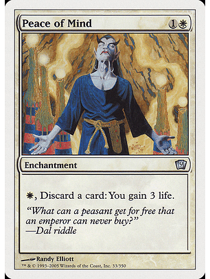 Peace of Mind - 9TH - U