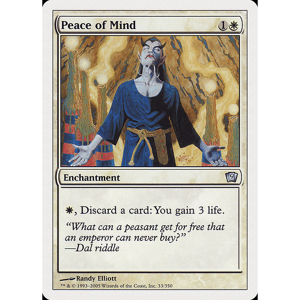 Peace of Mind - 9TH - U