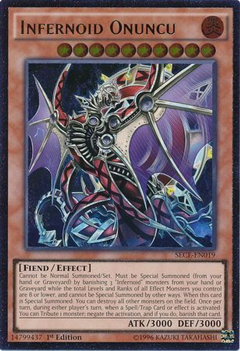 Ultimate Rare - Infernoid Onuncu - SECE-EN019 - 1st Edition (Jugado)