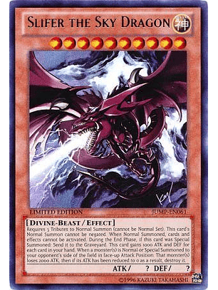 Slifer the Sky Dragon - JUMP-EN061 - Ultra Rare