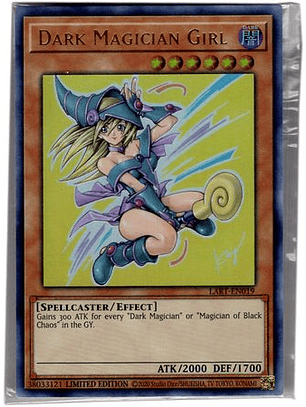 Dark Magician Girl - LART-EN019 - Ultra Rare (SELLADA)