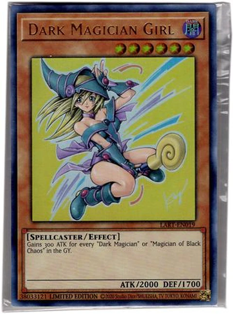 Dark Magician Girl - LART-EN019 - Ultra Rare (SELLADA)