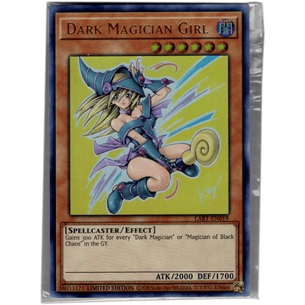 Dark Magician Girl - LART-EN019 - Ultra Rare (SELLADA)
