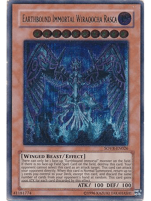 Ultimate Rare - Earthbound Immortal Wiraqocha Rasca - SOVR-EN026