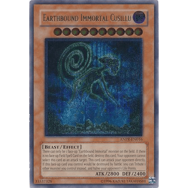 Ultimate Rare - Earthbound Immortal Cusillu - ANPR-EN016 (JUGADA)