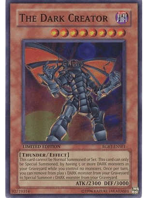 The Dark Creator - RGBT-ENSE1 - Super Rare