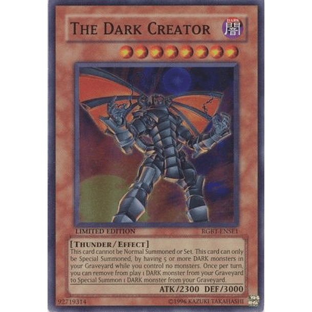 The Dark Creator - RGBT-ENSE1 - Super Rare