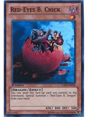 Red-Eyes B. Chick - LCJW-EN038 - Super Rare