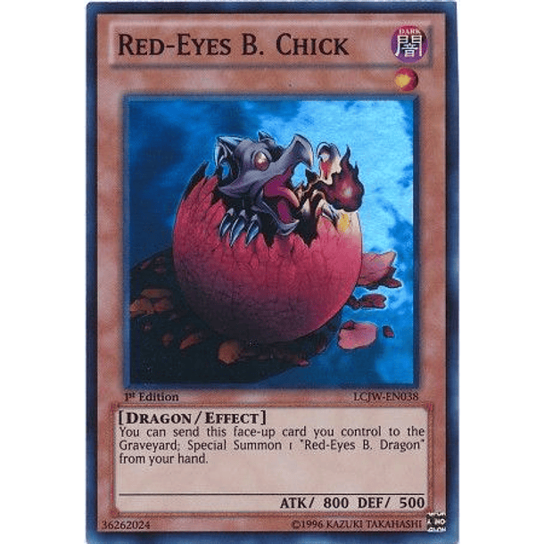 Red-Eyes B. Chick - LCJW-EN038 - Super Rare