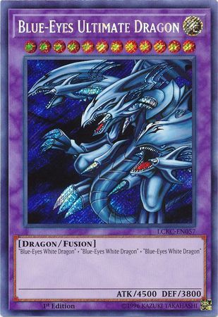 Blue-Eyes Ultimate Dragon - LCKC-EN057 - Secret Rare 1
