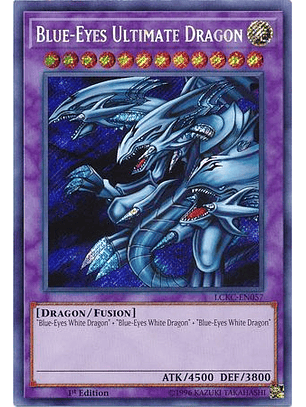 Blue-Eyes Ultimate Dragon - LCKC-EN057 - Secret Rare