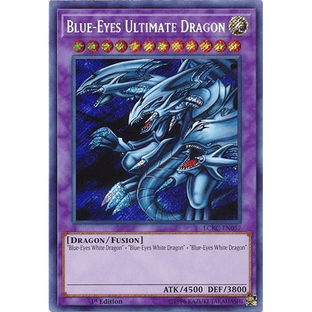 Blue-Eyes Ultimate Dragon - LCKC-EN057 - Secret Rare