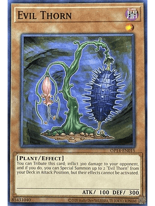 Evil Thorn - OP14-EN015 - Common 